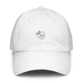 Under Armour® by tsgabrielle® • Dad Hat • White mockup 2
