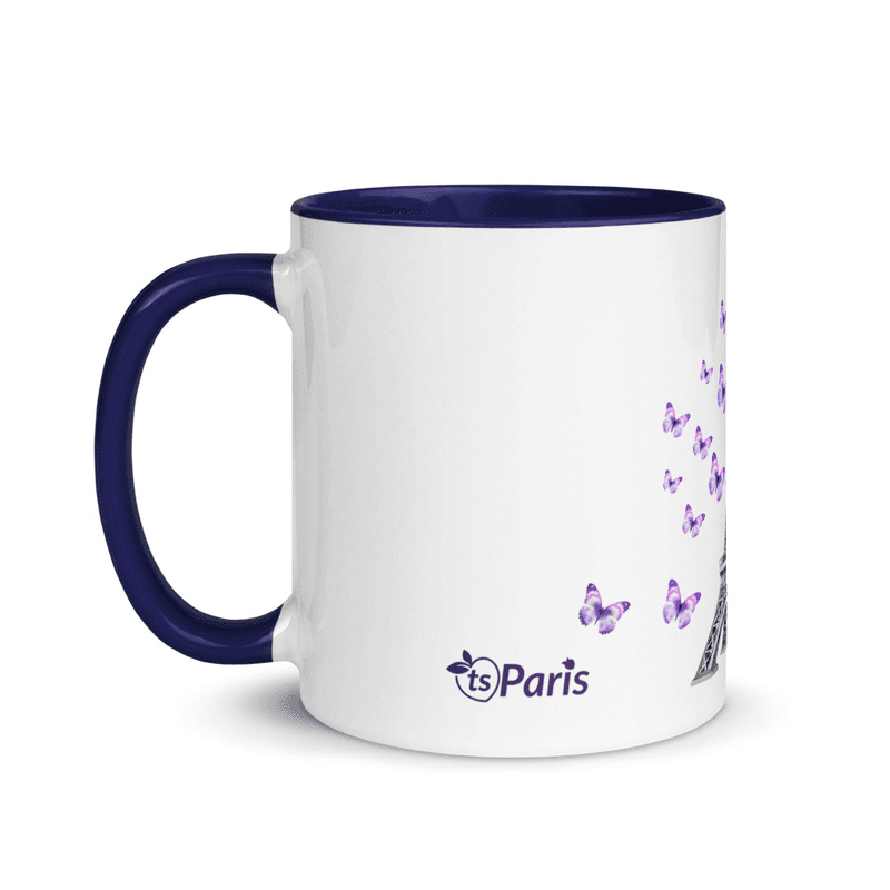 tsgabrielle® • Paris - La Tour Eiffel • Mug With Color Inside • Ceramic • 11 oz mockup 6