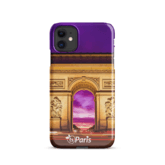 tsgabrielle® • Paris - Arc de Triomphe • Snap Case Compatible with iPhone® • Latest Models mockup 2