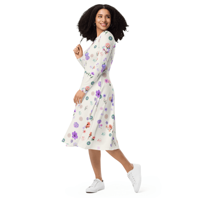 tsgabrielle® • For Her • TransFLOWer™ • Long Midi Dress