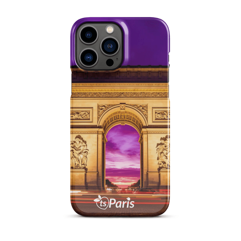 tsgabrielle® • Paris - Arc de Triomphe • Snap Case Compatible with iPhone® • Latest Models mockup 34