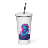 tsgabrielle® • Paris - Marie Antoinette • Tumbler • Stainless Steel • White • 20 oz mockup 2