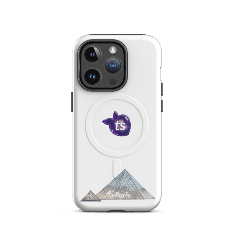 tsgabrielle® • Paris - The Louvre Pyramid • Tough Case • MagSafe® • Compatible with iPhone® • Latest Models - View 3