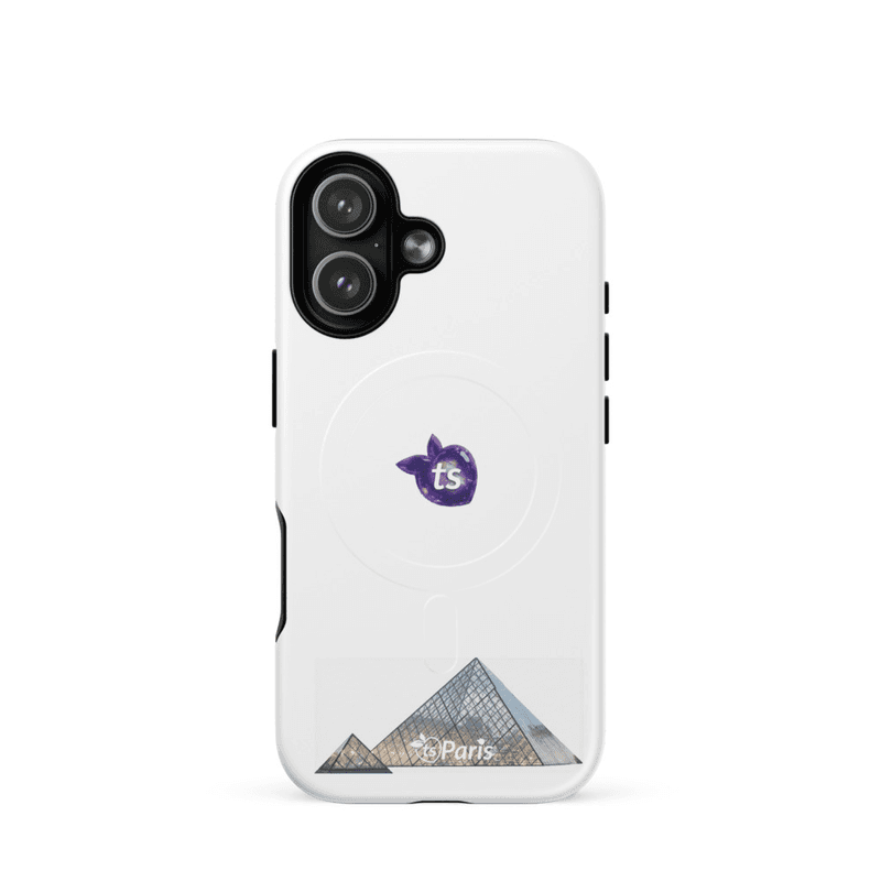 tsgabrielle® • Paris - The Louvre Pyramid • Tough Case • MagSafe® • Compatible with iPhone® • Latest Models mockup 40