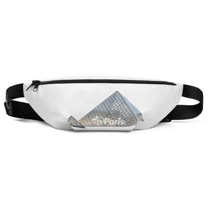 tsgabrielle® • Paris - The Louvre Pyramid • Fanny Pack • 2 Sizes