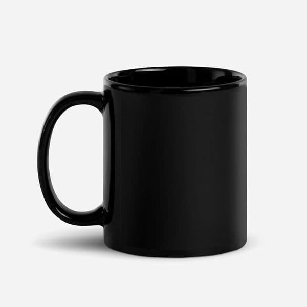 tsgabrielle® • Paris • Glossy Mug • Black • Ceramic • 2 Sizes mockup 6