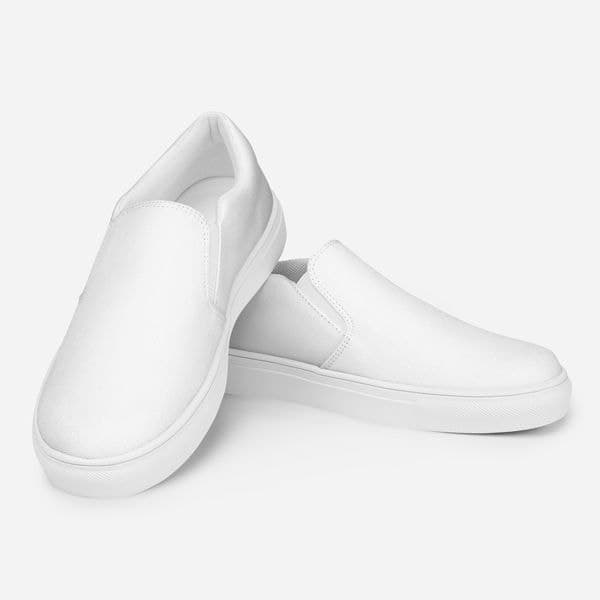 tsgabrielle® • For Him • Slip-On Canvas Shoes • Black mockup 10