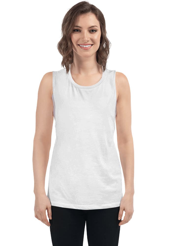 tsgabrielle® • For Her • TransFLOWer™ • Muscle Tank • White mockup 9