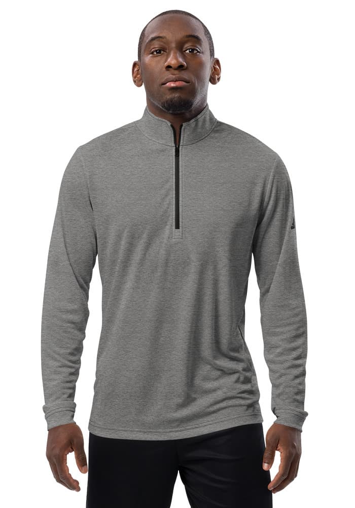 adidas® x tsgabrielle® • For Him • Quarter Zip Pullover • Dark Colors mockup 25