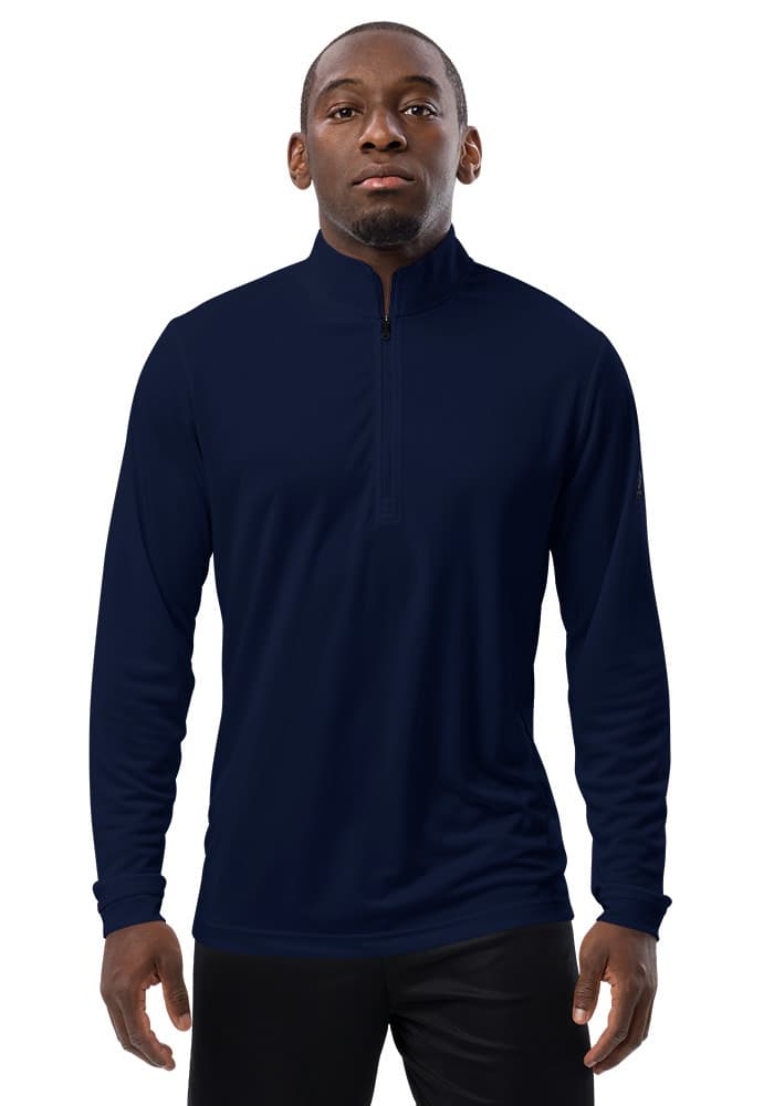 adidas® x tsgabrielle® • For Him • Quarter Zip Pullover • Dark Colors mockup 18
