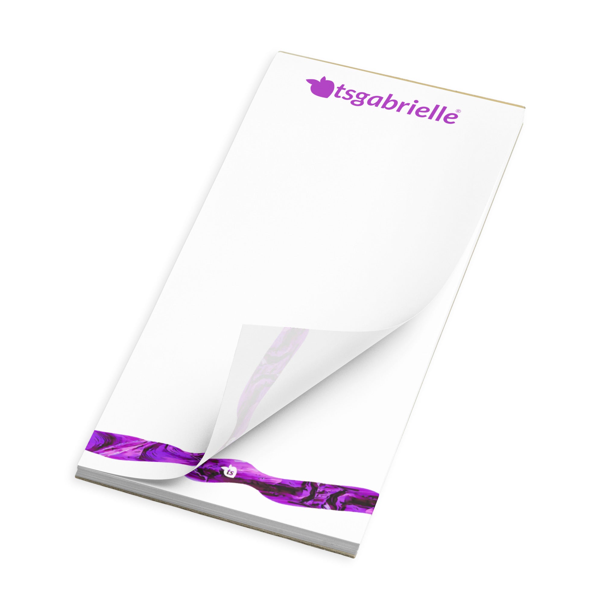 tsgabrielle • Notepad • White • 3 Sizes