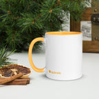tsgabrielle® • Mug with Color Golden Yellow Inside • Ceramic • 325 ml