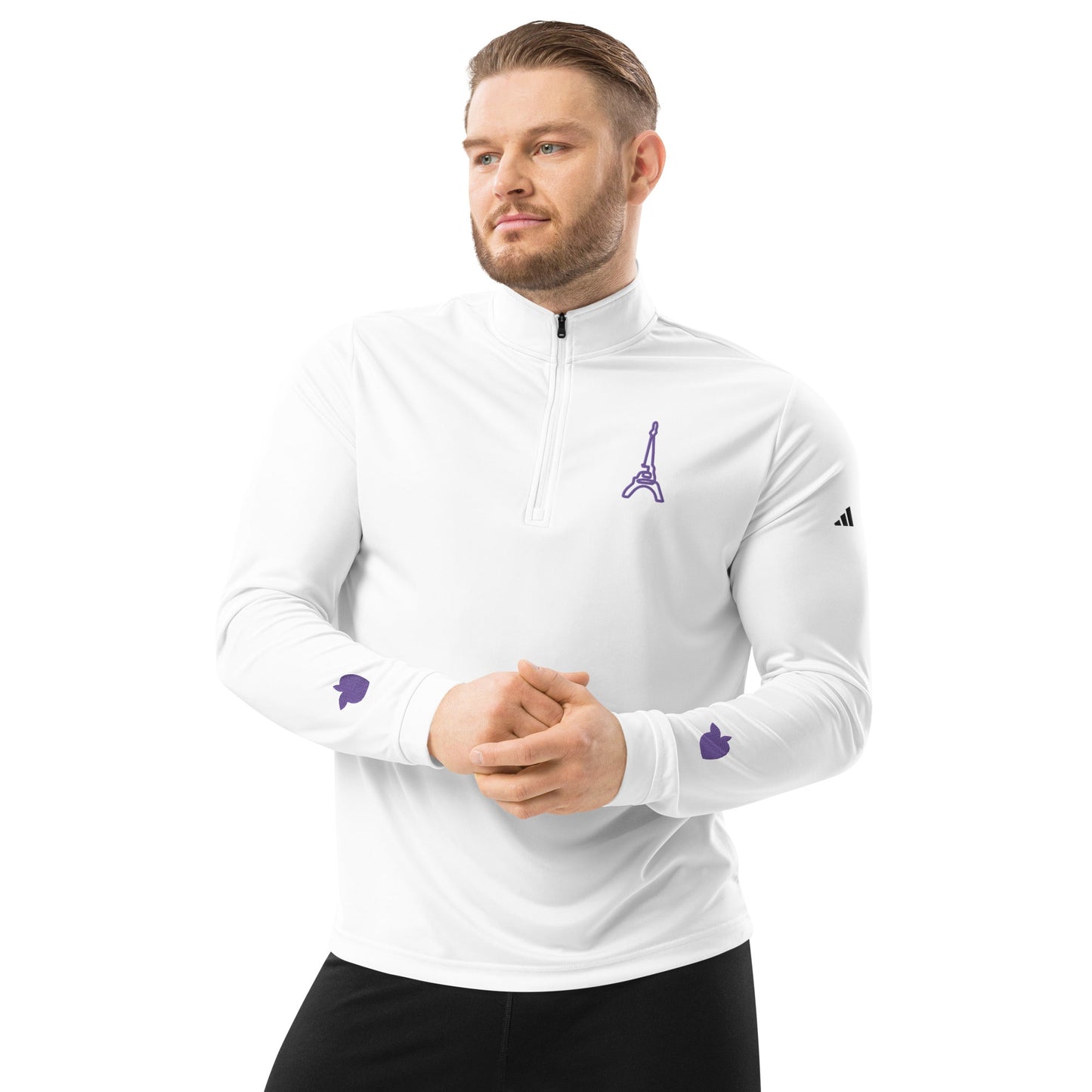 tsgabrielle™ • tsgabrielle™ • adidas® Men's Quarter Zip Pullover (Paris) • Apparel & Accessories • adidas® Men's Quarter Zip Pullover (Paris) • TSG3 - PA04 - 2400013A •