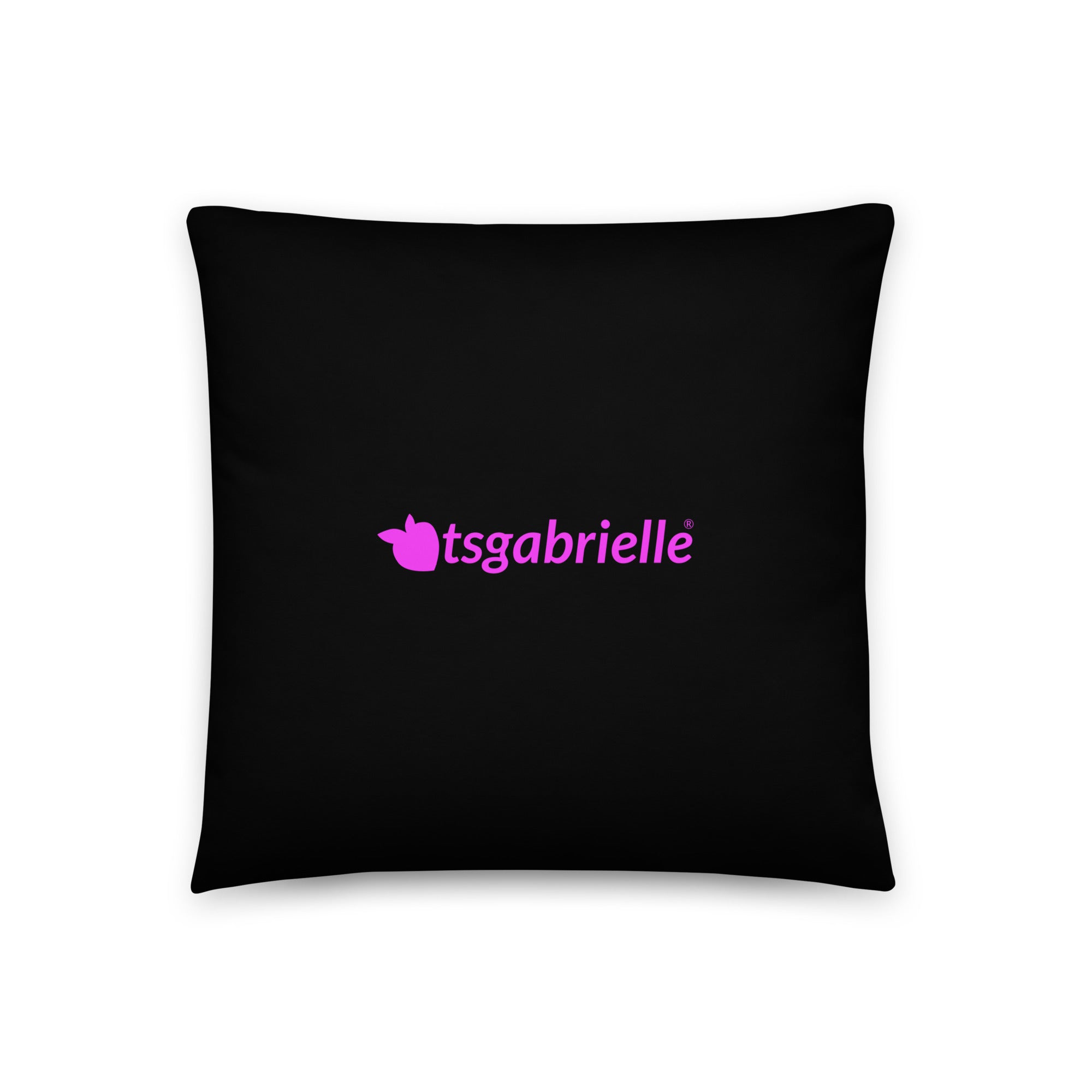 tsgabrielle® • Flamant 🦩 Rose • Pillows • Black • 3 Sizes •