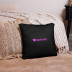 tsgabrielle® • Flamant Rose • Pillows • Black • 3 Sizes