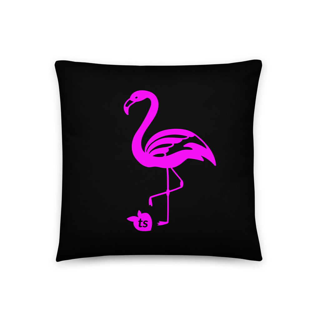 tsgabrielle® • Flamant Rose • Pillows • Black • 3 Sizes