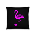 tsgabrielle® • Flamant Rose • Pillows • Black • 3 Sizes