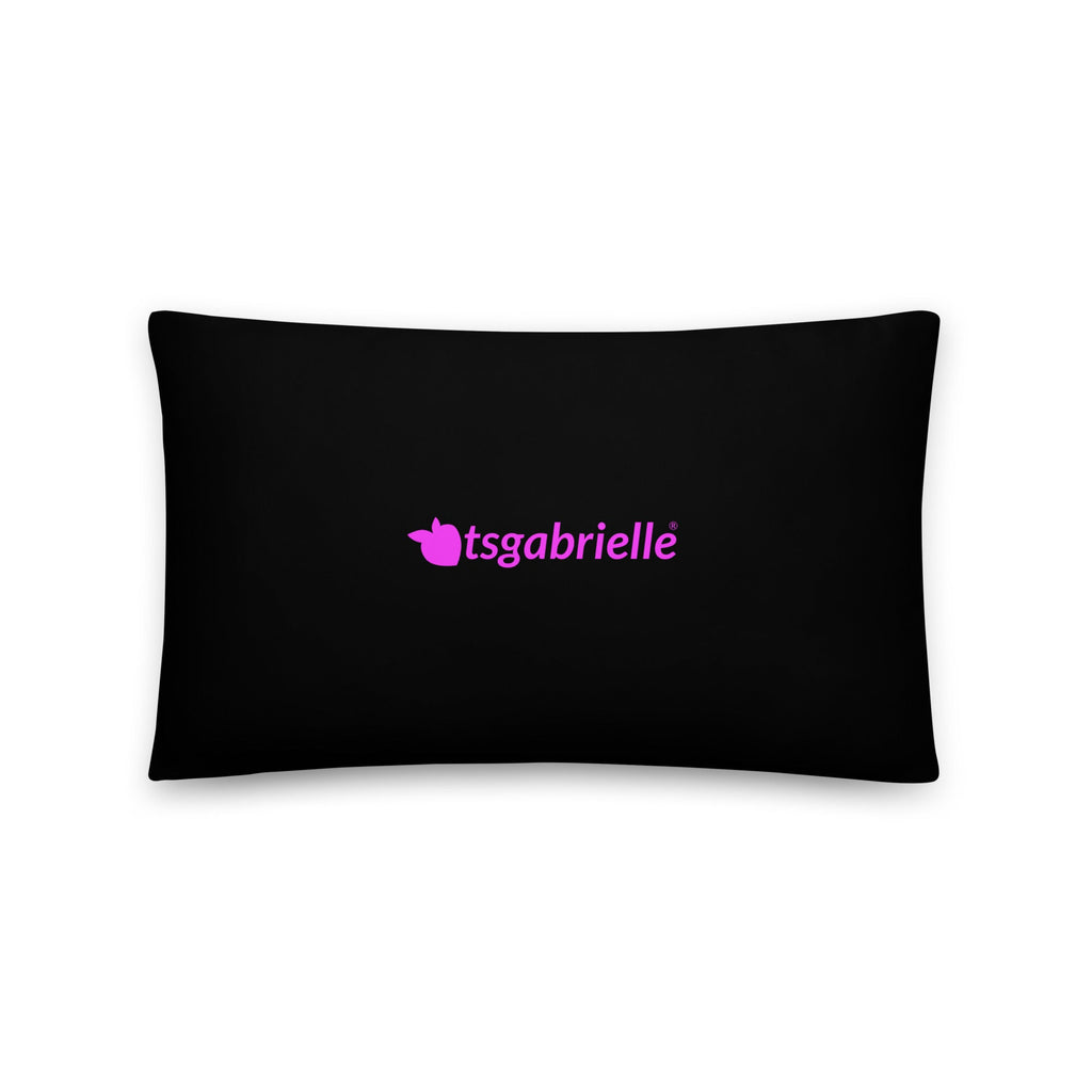 tsgabrielle® • Flamant Rose • Pillows • Black • 3 Sizes
