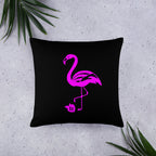 tsgabrielle® • Flamant Rose • Pillows • Black • 3 Sizes