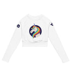 tsgabrielle® • Trans / Women's • Unicorn - Moonwhisper • Long-Sleeve Crop Top