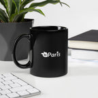 tsgabrielle • Paris • Glossy Mug • Black • Ceramic • 2 Sizes