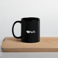 tsgabrielle® • Paris • Glossy Mug • Black • Ceramic • 2 Sizes