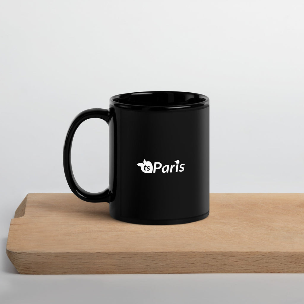 tsgabrielle® • Paris • Glossy Mug • Black • Ceramic • 2 Sizes