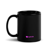 tsgabrielle® • Flamant 🦩 Rose • Glossy Mug • Black • Ceramic • 2 Sizes •