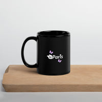 tsgabrielle® • Paris • Glossy Mug • Black • Ceramic • 2 Sizes •