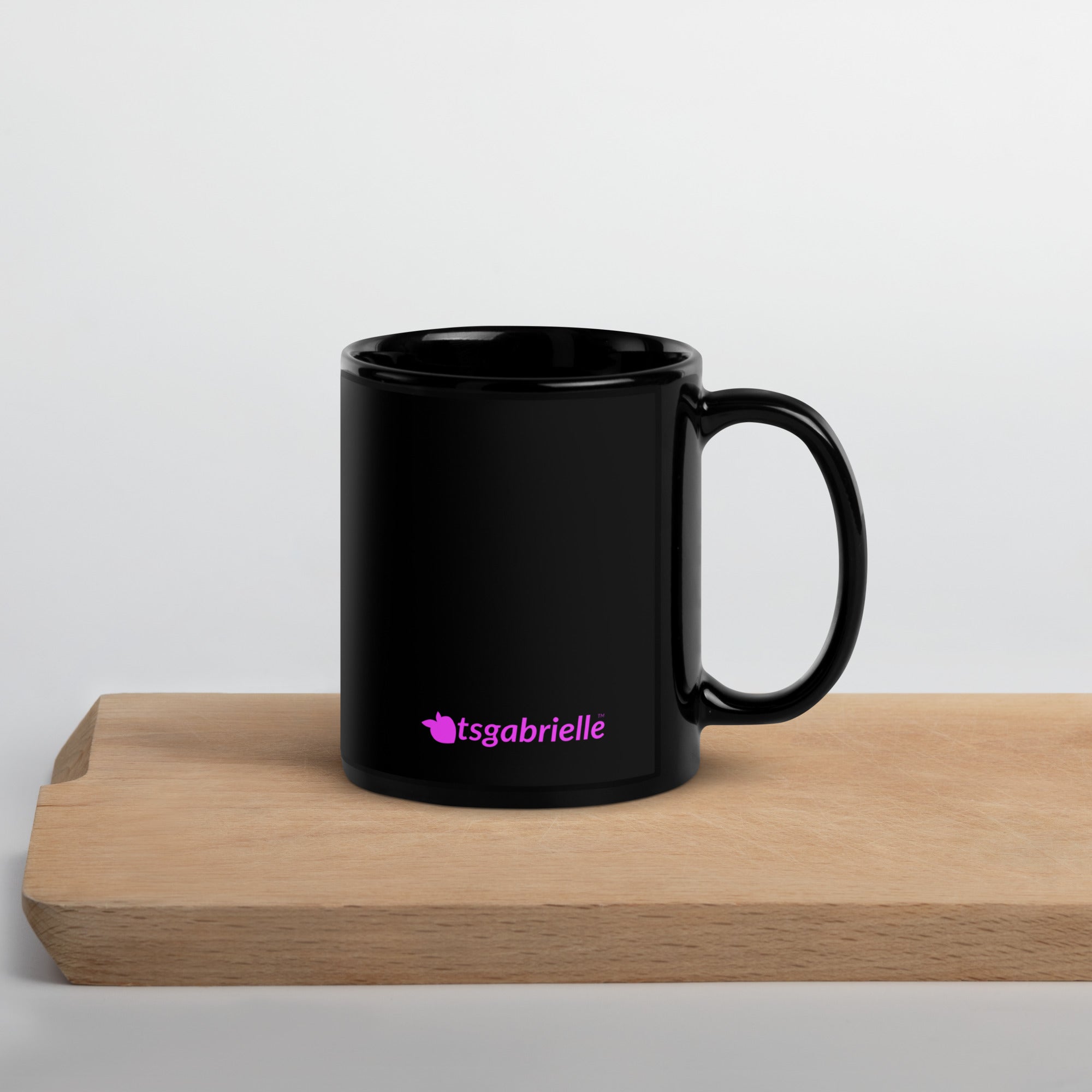 tsgabrielle • Flamant Rose • Glossy Mug • Black • Ceramic • 2 Sizes