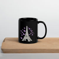 tsgabrielle® • Paris • Glossy Mug • Black • Ceramic • 2 Sizes •
