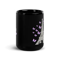 tsgabrielle® • Paris • Glossy Mug • Black • Ceramic • 2 Sizes •