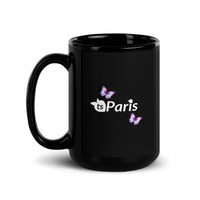 tsgabrielle® • Paris • Glossy Mug • Black • Ceramic • 2 Sizes •