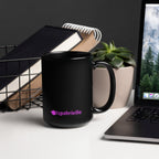 tsgabrielle • Flamant Rose • Glossy Mug • Black • Ceramic • 2 Sizes