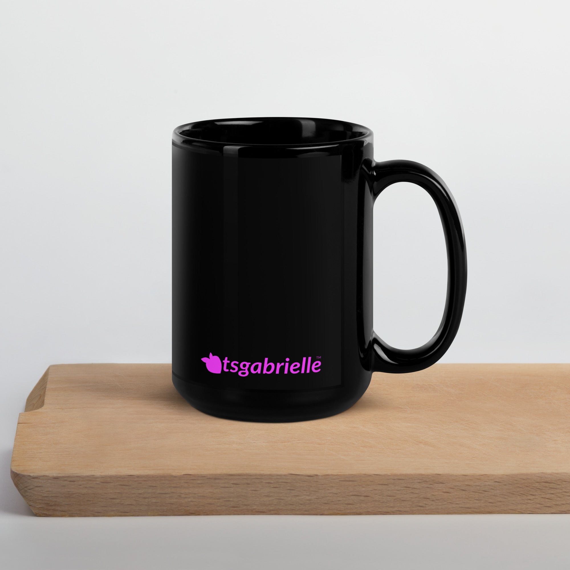 tsgabrielle • Flamant Rose • Glossy Mug • Black • Ceramic • 2 Sizes