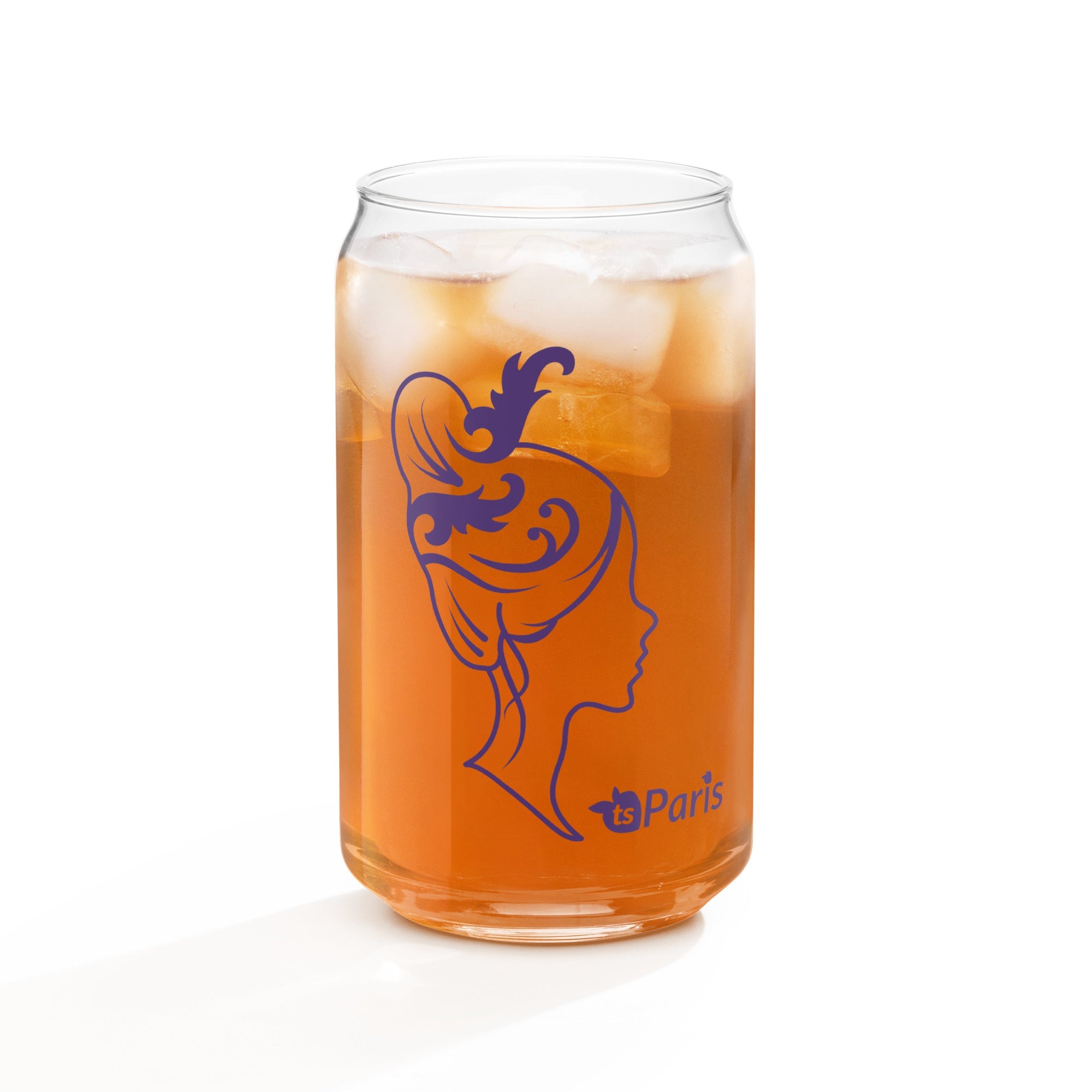 tsgabrielle® • Paris - Marie Antoinette • Verre en forme de canette • 473 ml • 2 options