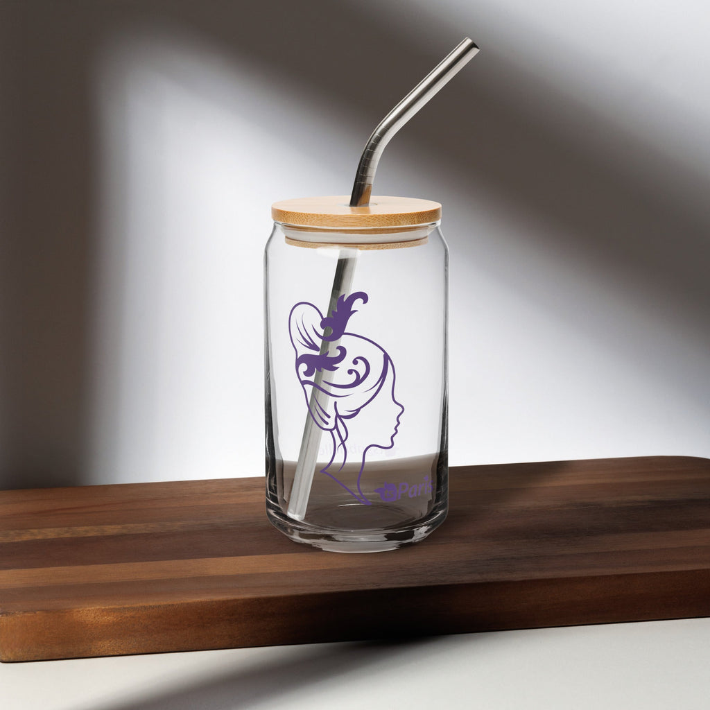 tsgabrielle® • Paris - Marie Antoinette • Verre en forme de canette • 473 ml • 2 options