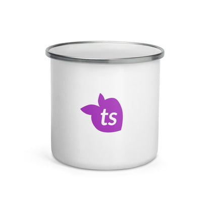 tsgabrielle • Enamel Mug • White • 11 oz