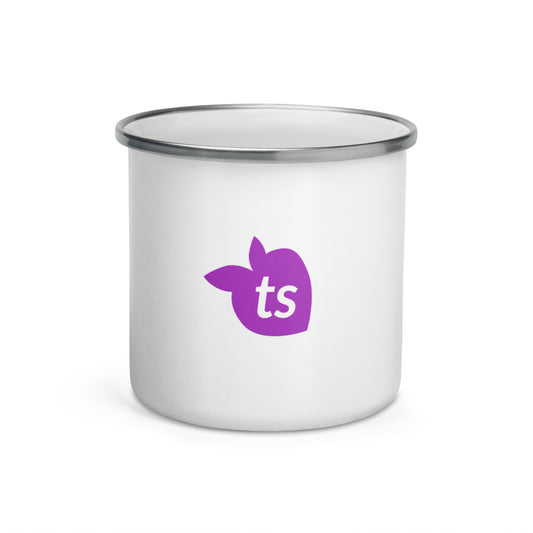 tsgabrielle • Enamel Mug • White • 11 oz