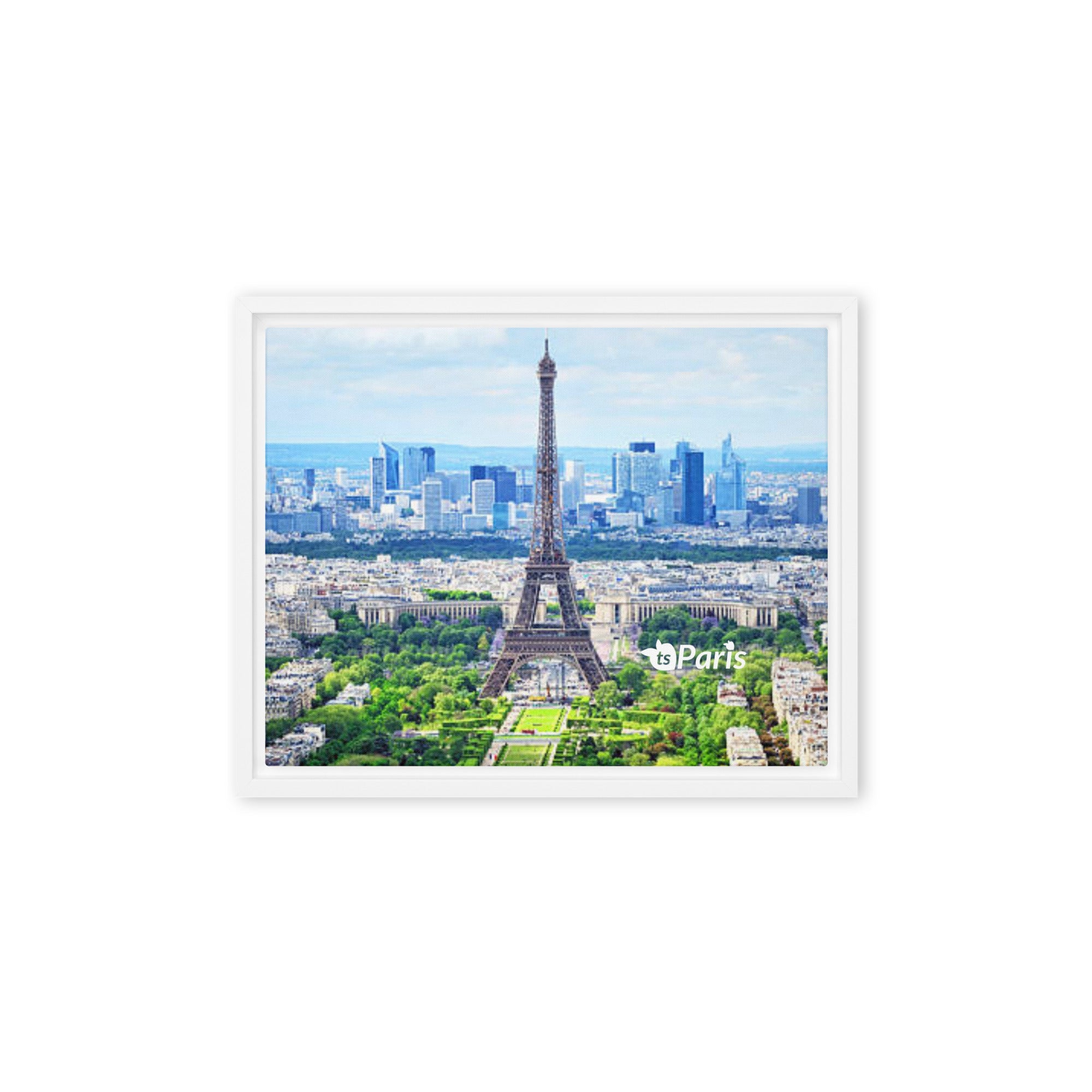 tsgabrielle® • Paris - La Tour Eiffel • Framed Canvas • 11" × 14"