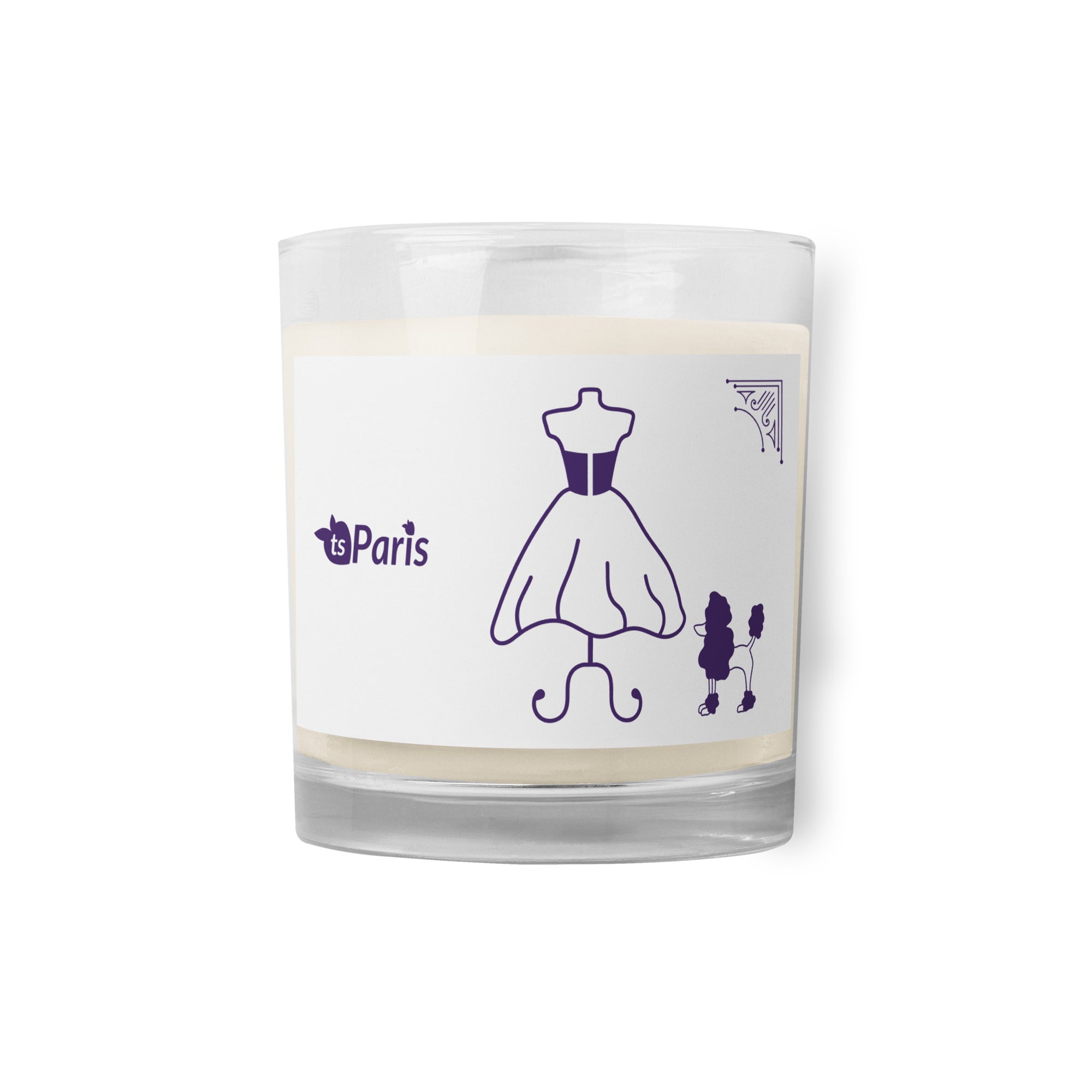 tsgabrielle • Paris - Fashion Week • Bougie en cire de soja dans un pot en verre