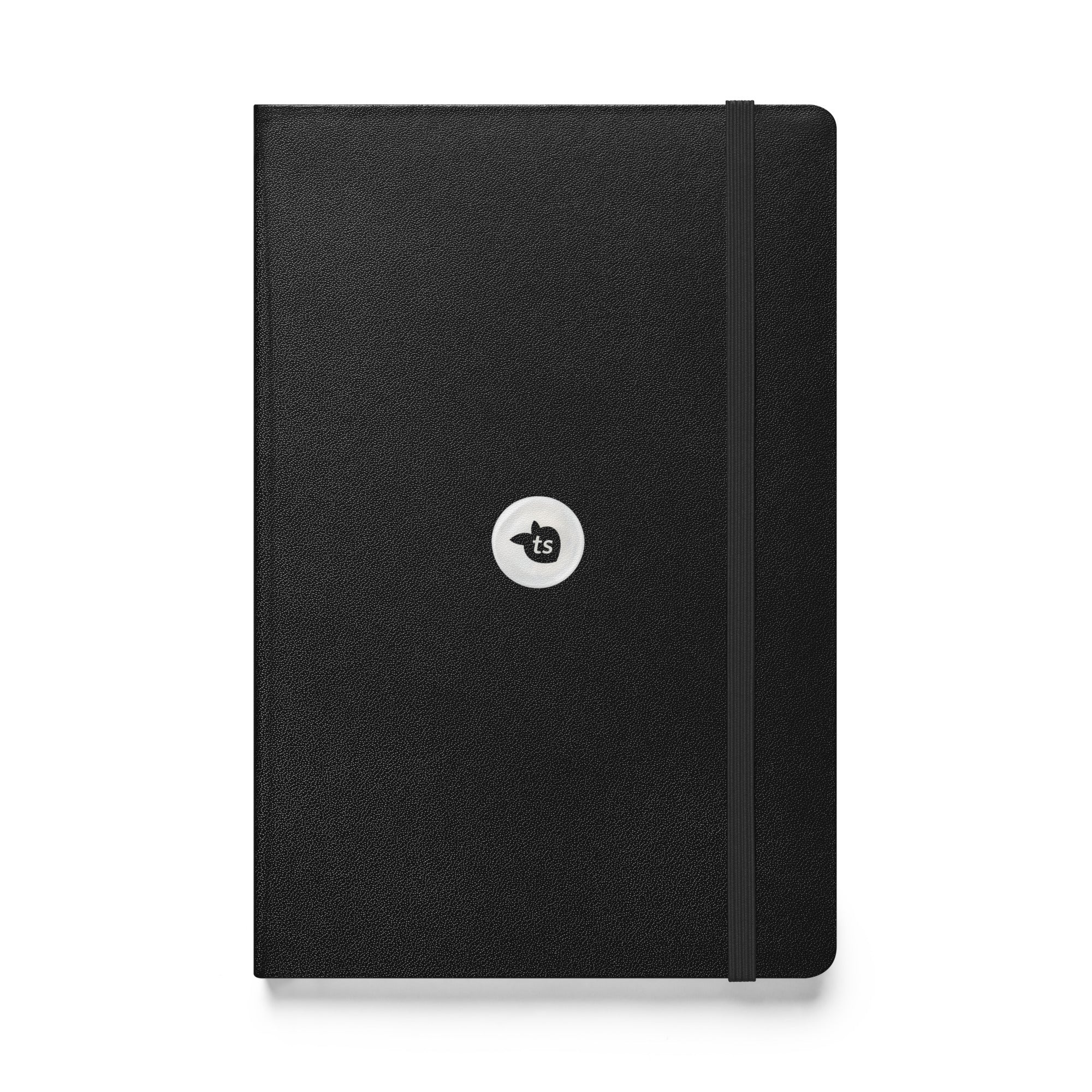 JournalBook® by tsgabrielle • Hardcover Bound Notebook • 8 Colors • Black Lined Beige