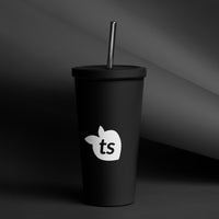 tsgabrielle® • Tumbler • Stainless Steel • Black • 20 oz