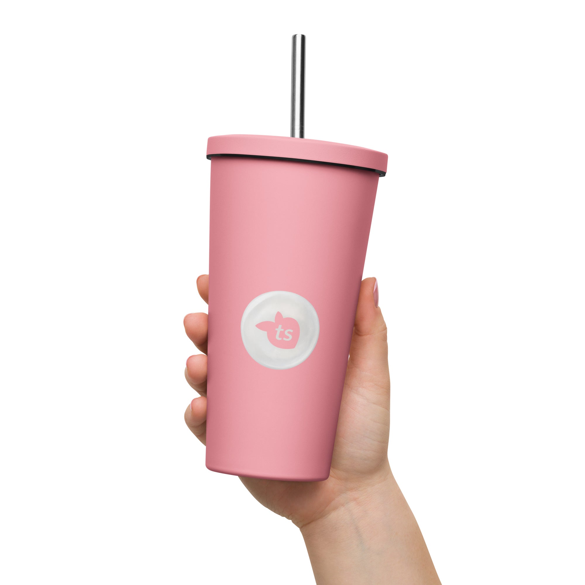 tsgabrielle® • Tumbler • Stainless Steel • Pink • 20 oz •