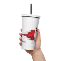 tsgabrielle® • Paris - Napoleon Bonaparte • Tumbler • Stainless Steel • White • 20 oz