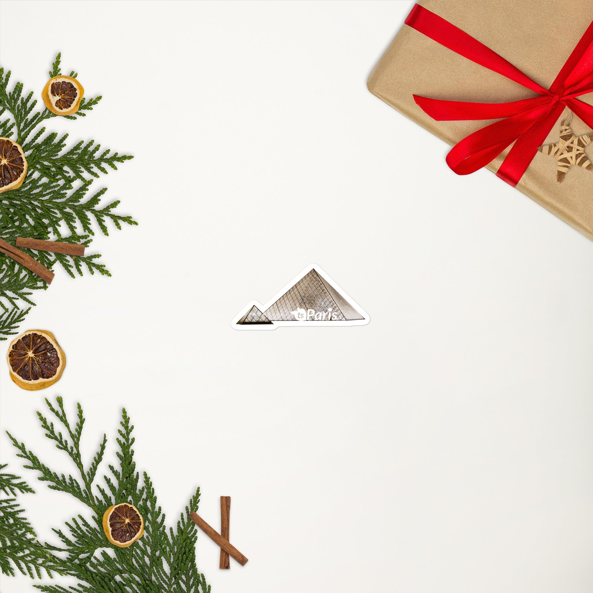 tsgabrielle® • Paris - The Louvre Pyramid • Bubble-Free Sticker • 3 Sizes