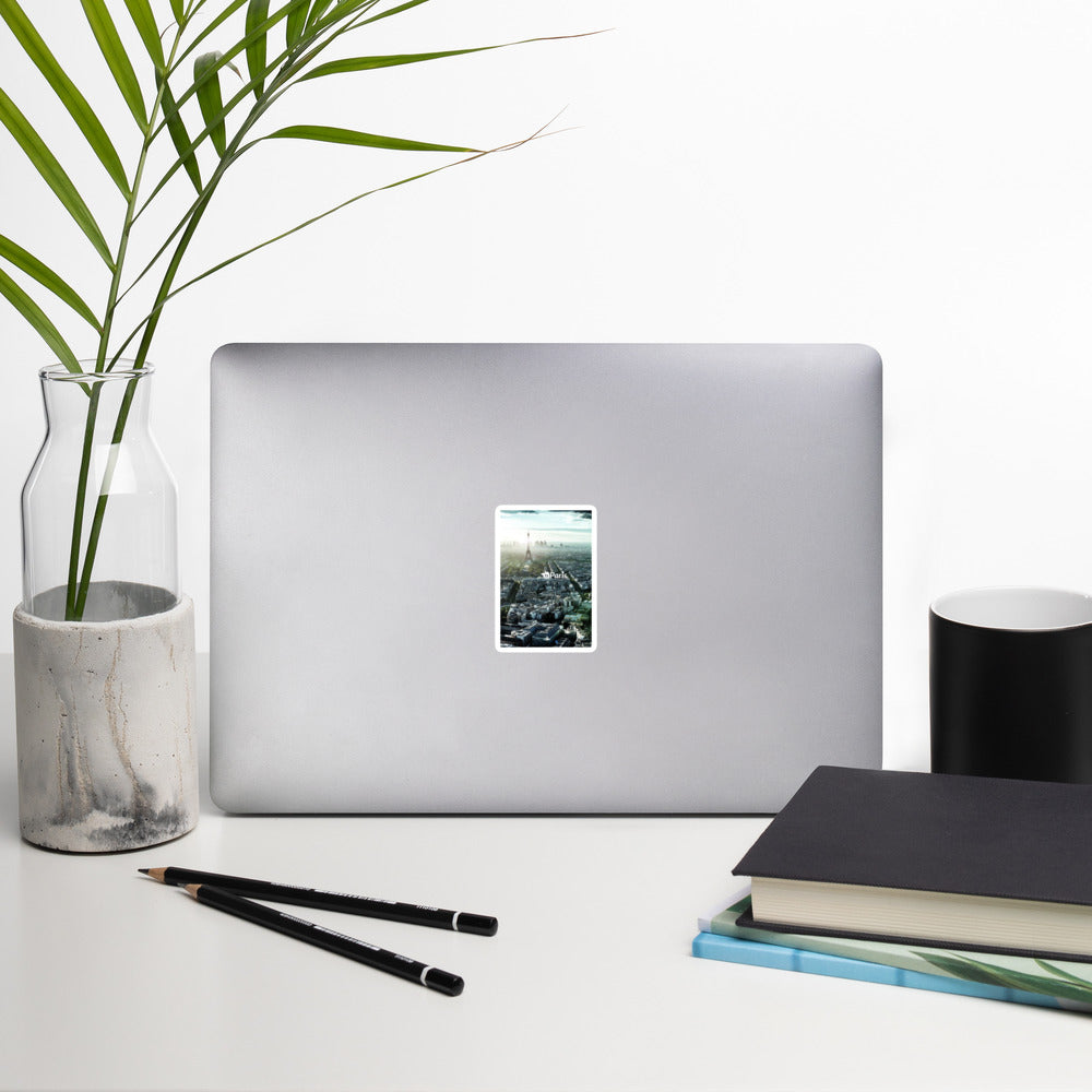 tsgabrielle® • Paris - Panoramic View • Bubble-Free Sticker • 3 Sizes