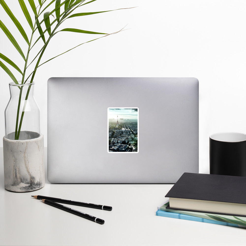 tsgabrielle® • Paris - Panoramic View • Bubble-Free Sticker • 3 Sizes