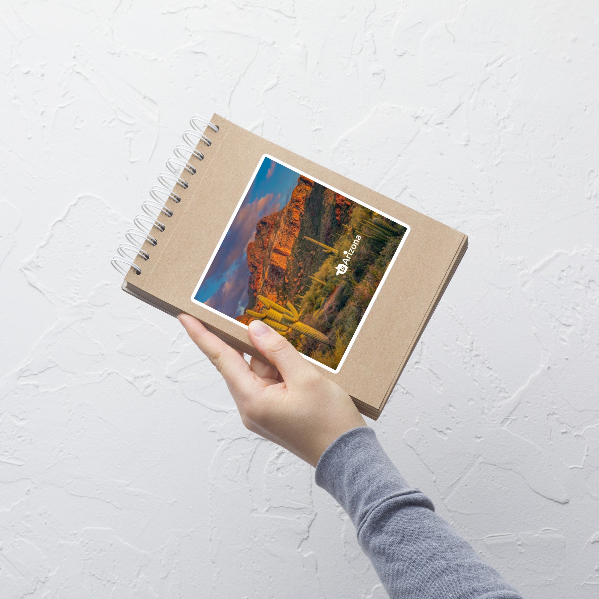 tsgabrielle® • Arizona - Tucson Mountain Range • Sticker Bubble-Frees • 3 Sizes