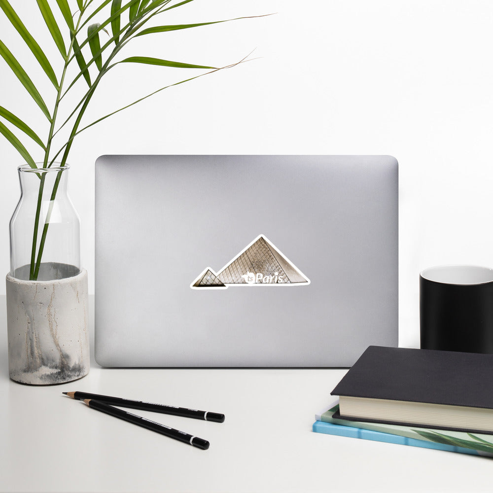 tsgabrielle® • Paris - The Louvre Pyramid • Bubble-Free Sticker • 3 Sizes